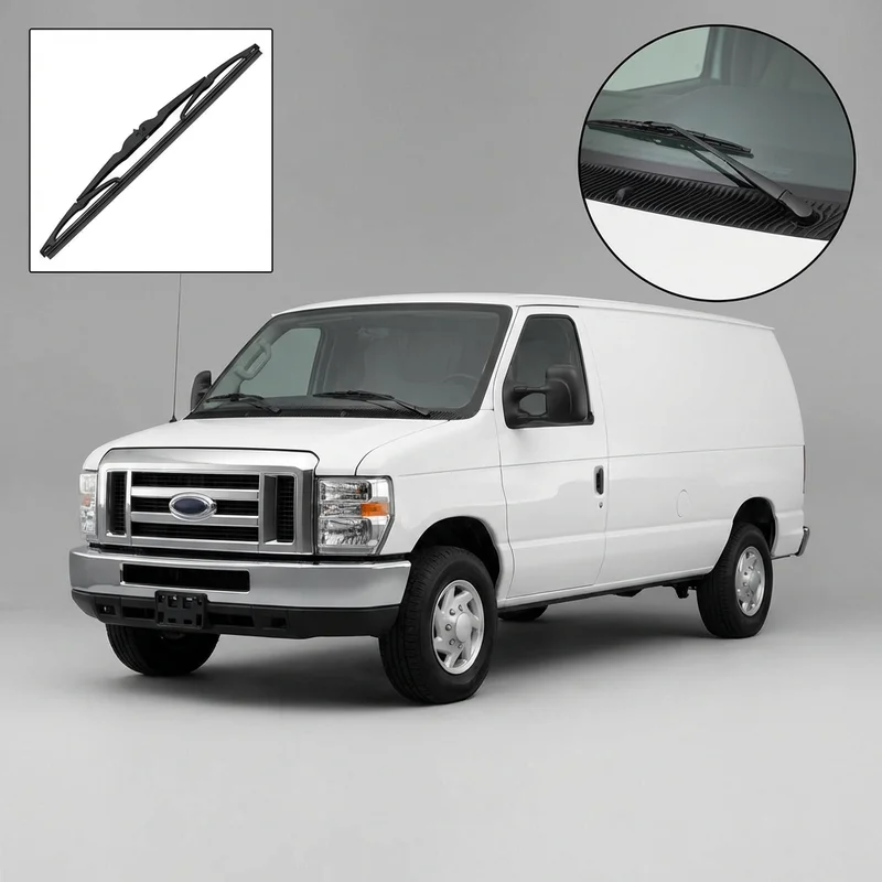 Driver Side Wiper Blade for Ford E-450 Super Duty (2003 - 2025) - 1